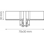 Соединитель L-образный встраиваемый Linea Lightstar 506257