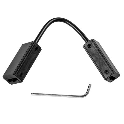 Соединитель трековый однофазный 48V регулируемый гибкий DUE DUE Lightstar 507157 Соединитель трековый однофазный 48V регулируемый гибкий DUE DUE Lightstar 507157