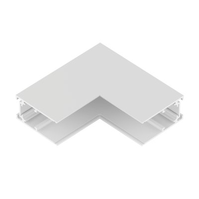 509136 Соединитель вертикальный угловой UNO для накладного трека 509016/509026 БЕЛЫЙ