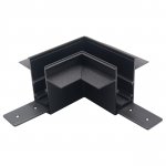 509247P Соединитель угловой UNO PRO для встраиваемых треков 509227(P)/509237P ЧЕРНЫЙ