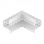 509256 Соединитель угловой вертикальный UNO для встраиваемого трека 509226 БЕЛЫЙ