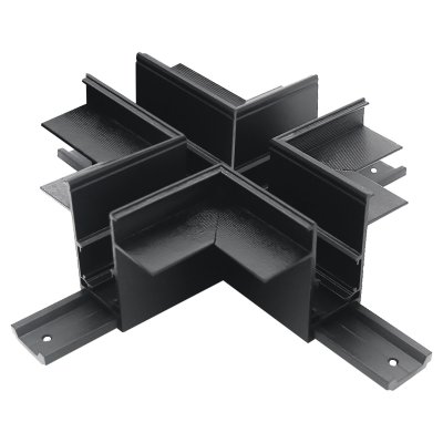 509287P Соединитель Х-образный UNO PRO к 509227(P)/509237P ЧЕРНЫЙ