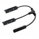 509293P4 Токопроводящий 4-контактный Т-образный соединитель UNO PRO к 509027(P)/509037P/509227(P)/509237P ЧЕРНЫЙ