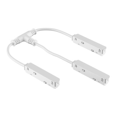 509293W Токопроводящий Т-образный соединитель UNO 48V БЕЛЫЙ