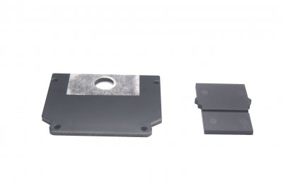 509467 Комплект торцевых заглушек д/трека UNO PRO 509427/509437 ЧЕРНЫЙ (на 1 торец)