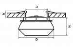 Светильник встраиваемый светодиодный Lightstar 51209 Orbe