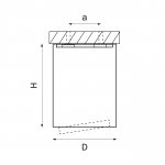 Светильник точечный накладной декоративный под заменяемые галогенные или LED лампы Binoco Lightstar 052006