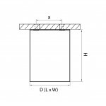 Светильник точечный накладной Lightstar 52076 Rettango