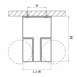 Светильник точечный накладной диодный Lightstar 55373 Snodo