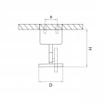 Крепление потолочное Lightstar 590007 Rullo