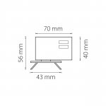 Трековое крепление с 3-фазным адаптером к 05102x/05103x Lightstar 594029 Asta