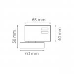 Трековое крепление с 3-фазным адаптером к 05104x Lightstar 594079 Asta