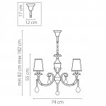 Люстра подвесная Lightstar 691084 Cappa