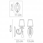 Светильник бра Lightstar 691614 Cappa