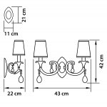 Светильник бра Lightstar 691621 Cappa
