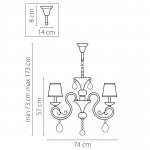 Люстра подвесная Lightstar 693082 Ricerco