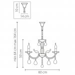 Люстра подвесная Lightstar 694061 Stregaro