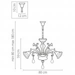 Люстра подвесная Lightstar 696082 Rosata