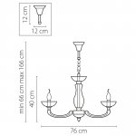 Люстра подвесная Lightstar 697082 Barcato