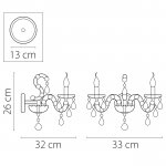 Светильник бра Lightstar 698625 Champa blu