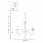 Люстра подвесная Lightstar 699064 Azzurro