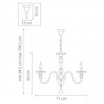 Люстра подвесная Lightstar 699104 Azzurro