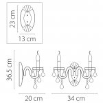 Светильник бра Lightstar 700621 Classic