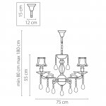 Люстра подвесная Lightstar 701081 Fiocco