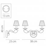 Светильник бра Lightstar 702624 Alveare