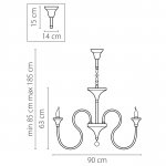 Люстра подвесная Lightstar 703084 Serpente