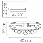 Люстра потолочная Lightstar 704062 Monile