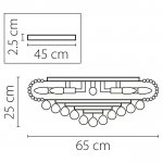 Люстра потолочная Lightstar 704174 Monile