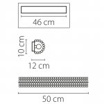 Светильник настенный Lightstar 704642 Monile