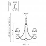 Люстра подвесная Lightstar 705064 Riccio