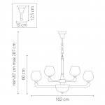 Люстра подвесная Delta Lightstar Premium 706152