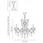 Люстра подвесная Lightstar 710082 Tesoro