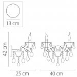 Светильник бра Lightstar 710622 Tesoro