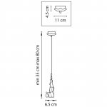Подвесной светильник Lightstar 711014 Aereo
