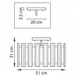 Люстра потолочная Agave Lightstar 712054