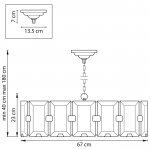 Люстра подвесная Novara Lightstar 713287