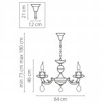 Люстра подвесная Lightstar 714064 Anemone