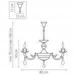 Люстра подвесная Lightstar 714084 Anemone