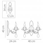 Светильник бра Lightstar 714624 Anemone