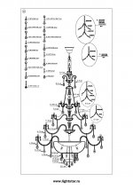 Люстра подвесная Lightstar 715577 Nativo