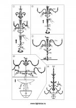 Люстра подвесная Lightstar 715577 Nativo