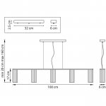Люстра подвесная Roma Lightstar 718053