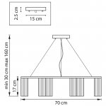 Люстра подвесная Roma Lightstar 718127