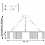 Люстра подвесная Roma Lightstar 718183