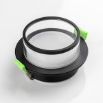 072007 Светильник MATURO GU10 Round X1 MR16/GU10 ЧЕРНЫЙ