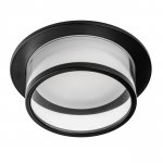 072007 Светильник MATURO GU10 Round X1 MR16/GU10 ЧЕРНЫЙ